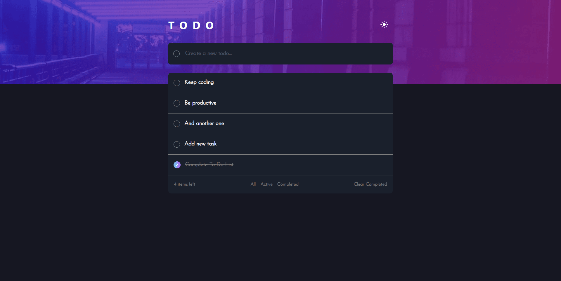 To-Do App